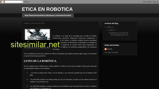 eticaenrobotica.blogspot.com alternative sites