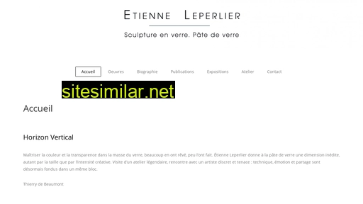 Etienne-leperlier similar sites