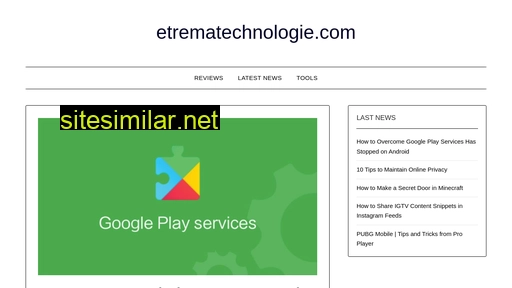 etrematechnologie.com alternative sites