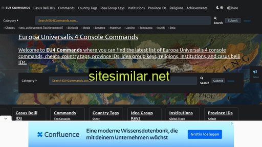 eu4commands.com alternative sites