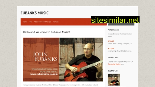 eubanksmusic.com alternative sites