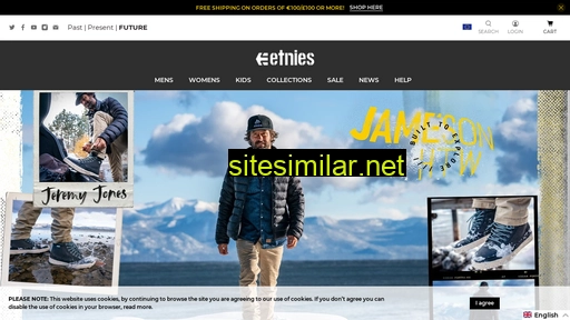 eu.etnies.com alternative sites