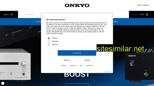 eu.onkyo.com alternative sites