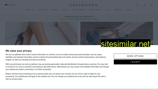 eu.savannahs.com alternative sites
