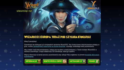 eu.wizard101.com alternative sites