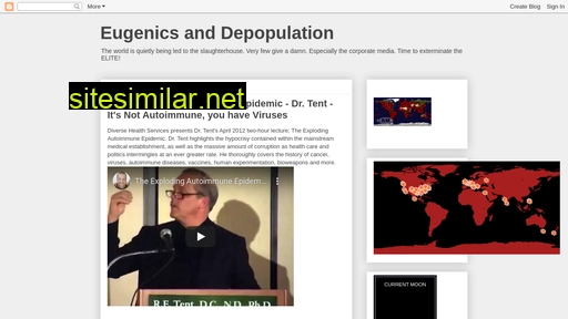eugenicsanddepopulation.blogspot.com alternative sites