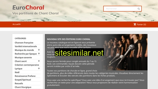 eurochoral.com alternative sites
