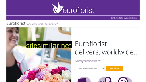 euroflorist.com alternative sites