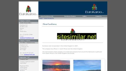 Eurokaroo similar sites