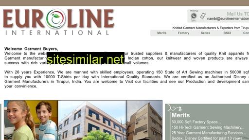 Eurolineinternational similar sites