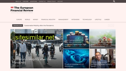 europeanfinancialreview.com alternative sites