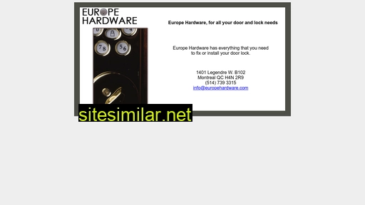 europehardware.com alternative sites