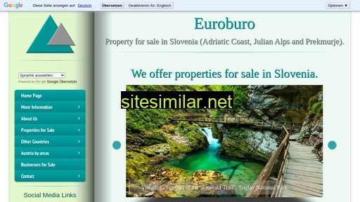 euroburo-slovenia.com alternative sites