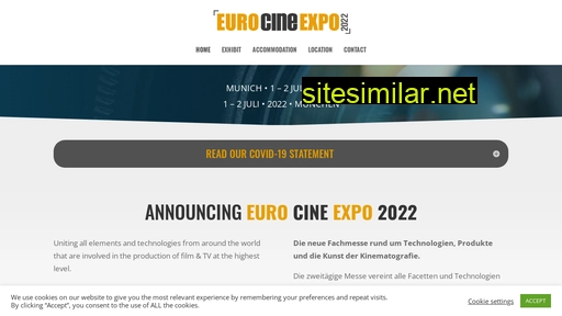 eurocineexpo.com alternative sites