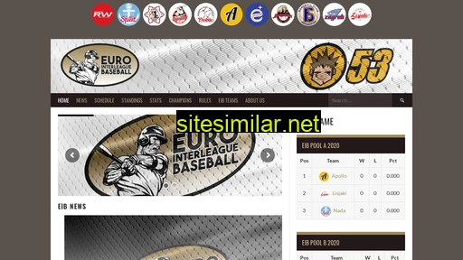 eurointerleaguebaseball.com alternative sites