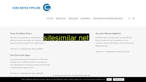 euro-water-pipeline.com alternative sites