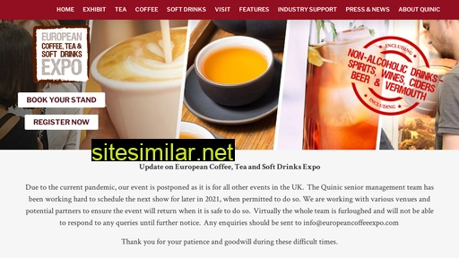 european-coffee-tea-soft-drinks-expo.com alternative sites