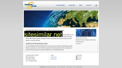 Europeanmailgroup similar sites