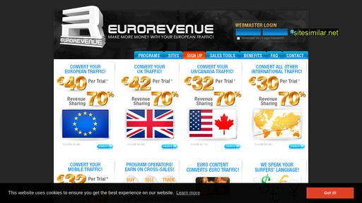 eurorevenue.com alternative sites