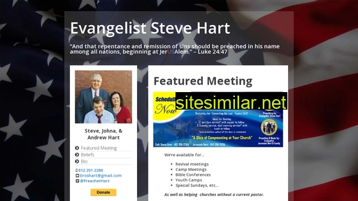 evangeliststevehart.com alternative sites