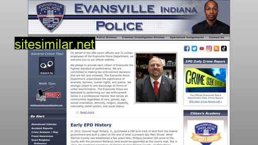 evansvillepolice.com alternative sites