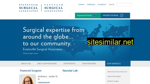 evansvillesurgical.com alternative sites