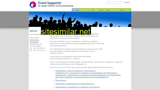 event-supporter.com alternative sites