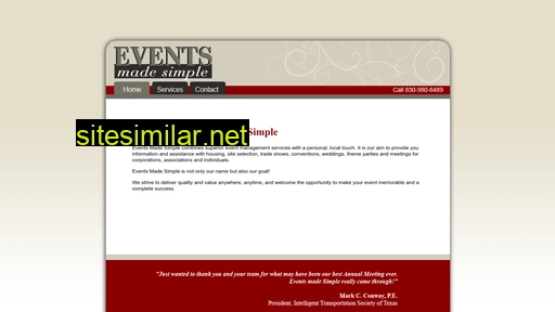 events-made-simple.com alternative sites