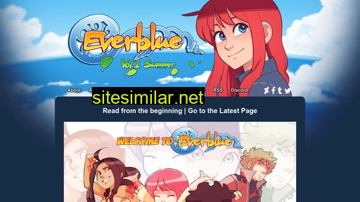 everblue-comic.com alternative sites