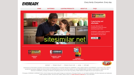 eveready.com alternative sites