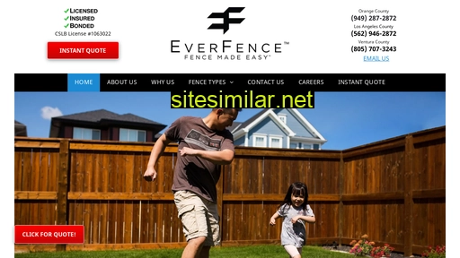 Everfence similar sites