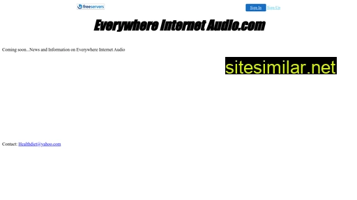 everywhereinternetaudio.com alternative sites