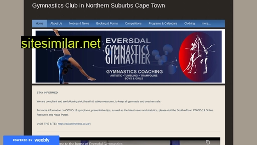 eversdalgymnastics.com alternative sites