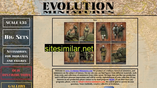 Evolution-miniatures similar sites