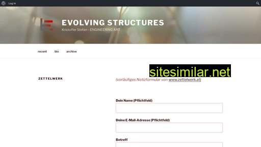 evolvingstructures.com alternative sites