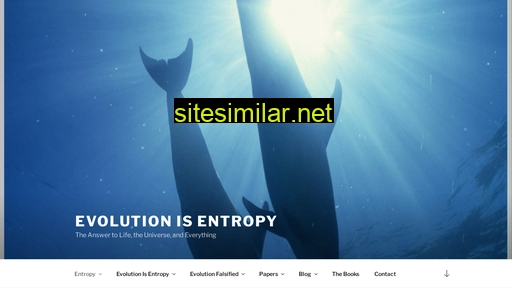 evolution-is-entropy.com alternative sites