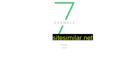 Example7 similar sites
