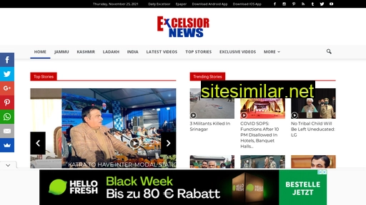 excelsiornews.com alternative sites