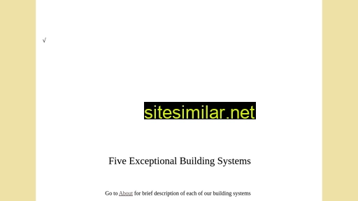 exceptionalbuildingsystems.com alternative sites