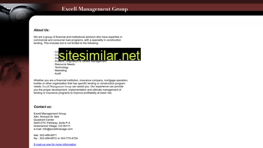 Excellmanage similar sites