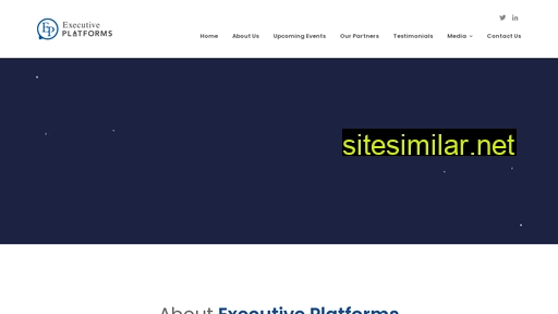 Executiveplatforms similar sites