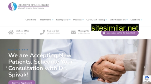 executivespinesurgery.com alternative sites