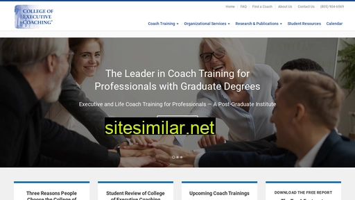 executivecoachcollege.com alternative sites