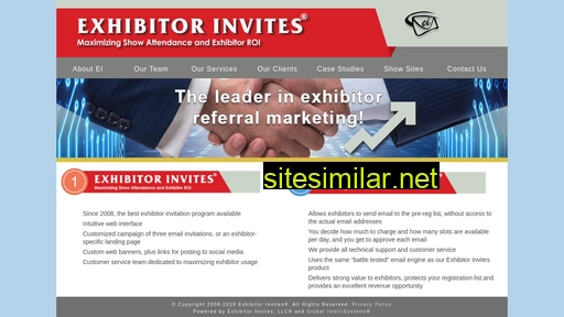 exhibitorinvites.com alternative sites