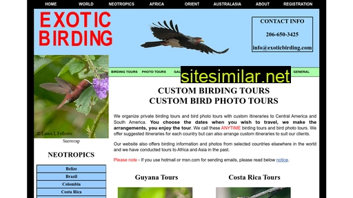 exoticbirding.com alternative sites
