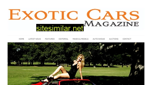 Exoticcarsmagazine similar sites