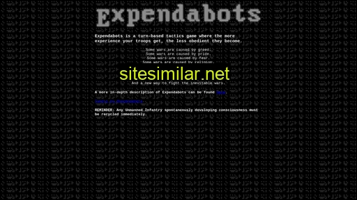 expendabots.com alternative sites