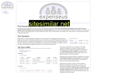expenseus.com alternative sites