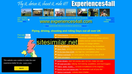 Experiences4all similar sites