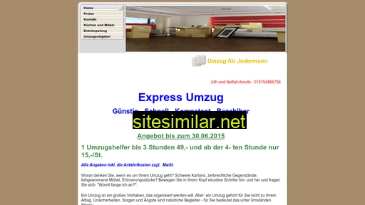 express-umzug.com alternative sites
